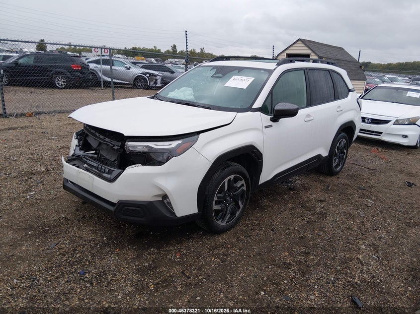 Vin: jf2slsed6sh412386, lot: 46878667, subaru forester premium hybrid 20252