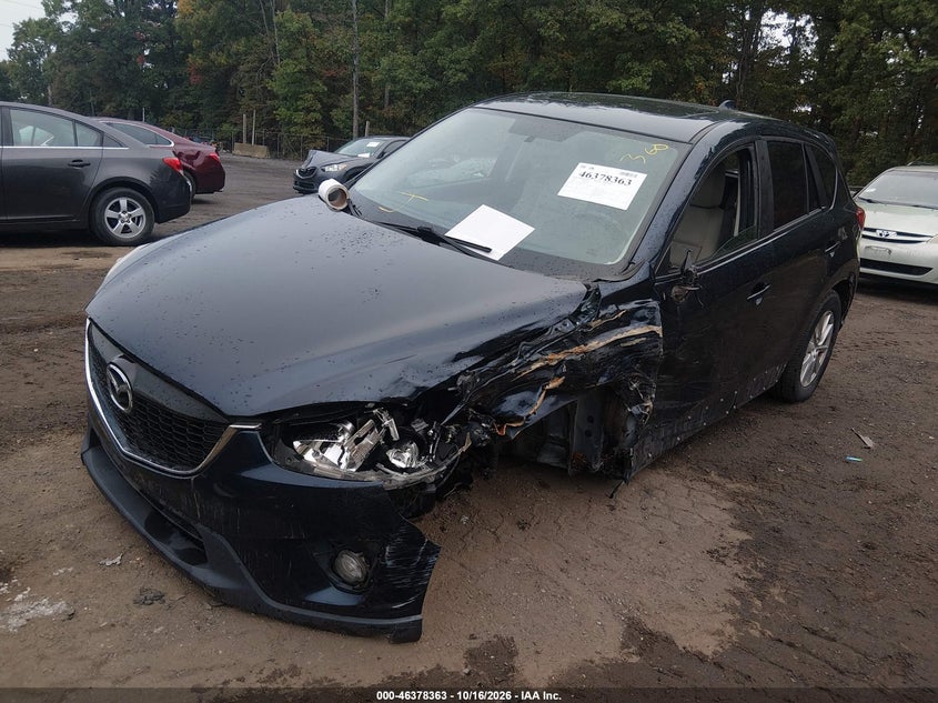 2014 Mazda Cx-5 Touring, Left Side, IAAI, VIN JM3KE4CY8E0424222 — photo 2