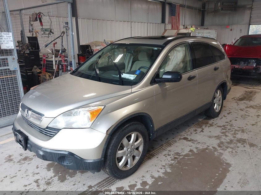 2007 Honda Cr-V Ex, Normal Wear & Tear, IAAI, VIN JHLRE48567C080500 — photo 2