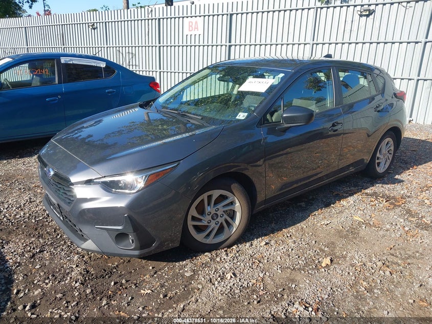 Vin: jf1guabc8s8285685, lot: 46878877, subaru impreza base 5-door 20252