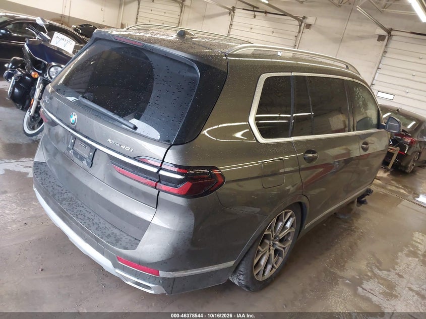 Vin: 5ux23em07t9418397, lot: 46878890, bmw x7 xdrive40i 20264