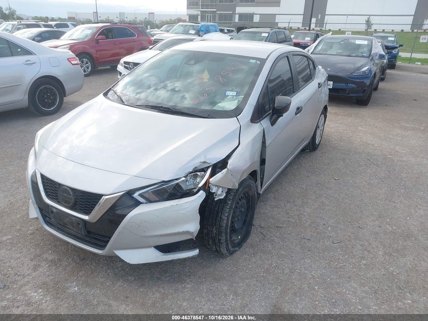 Vin: 3n1cn8dv2ml923904, lot: 46878893, nissan versa s xtronic cvt 20212