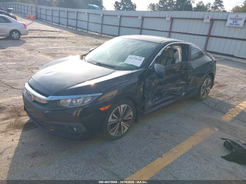 2017 Honda Civic Ex-T, Левый бок, IAAI, VIN 2HGFC3B30HH359481 — фото 2