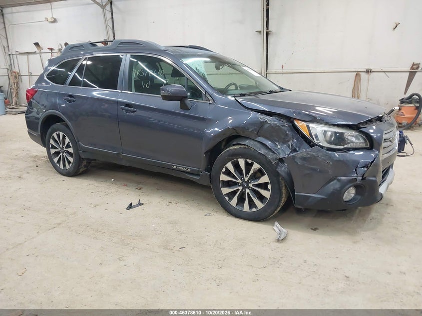 Vin: 4s4bsanc7g3303681, lot: 46878956, subaru outback 2.5i limited 2016 img_1