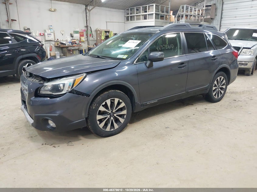 Vin: 4s4bsanc7g3303681, lot: 46878956, subaru outback 2.5i limited 20162