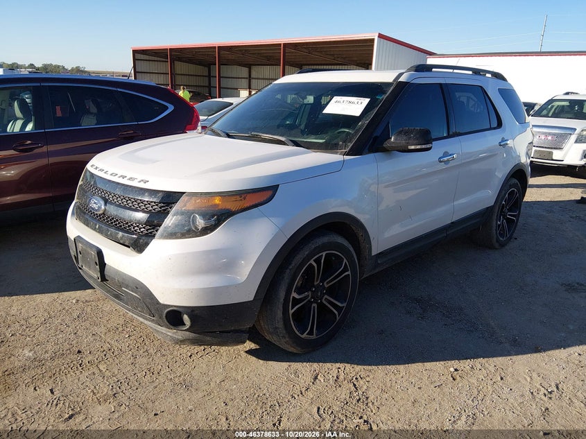 Vin: 1fm5k8gt0egb21989, lot: 46878980, ford explorer sport 20142