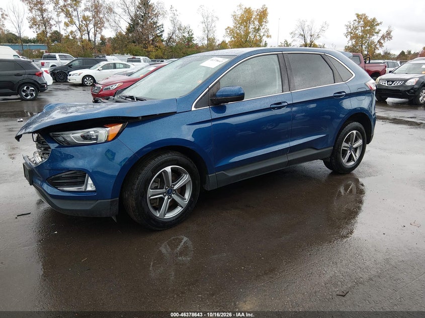Vin: 2fmpk4j91mba64870, lot: 46878989, ford edge sel 20212