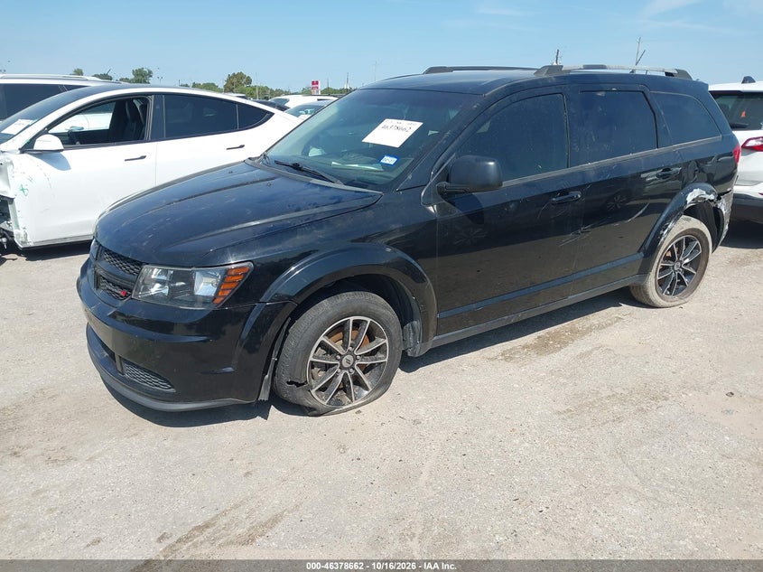 Vin: 3c4pdcab3jt275788, lot: 46879009, dodge journey se 20182