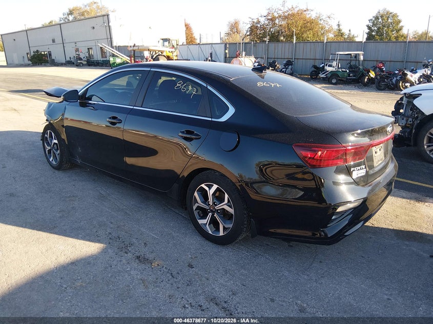 Vin: 3kpf54ad1me391600, lot: 46879023, kia forte ex 20213