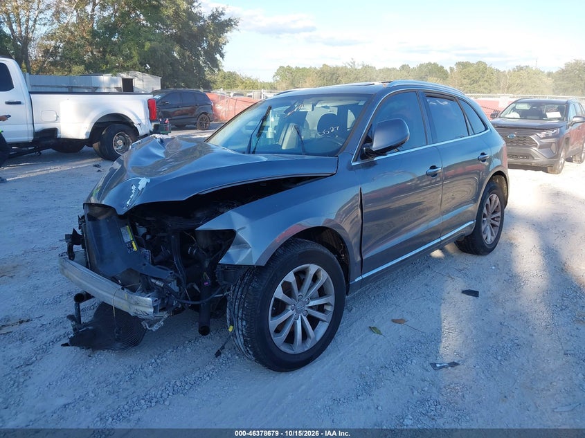 Vin: wa1lfafp4fa130527, lot: 46879025, audi q5 2.0t premium 20152