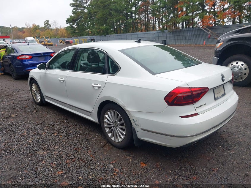 Vin: 1vwbt7a35hc006997, lot: 46879085, volkswagen passat 1.8t se 20173