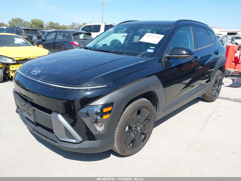2026 Hyundai Kona Sel Sport, Rear, IAAI, VIN KM8HF3AB4TU427306 — photo 2