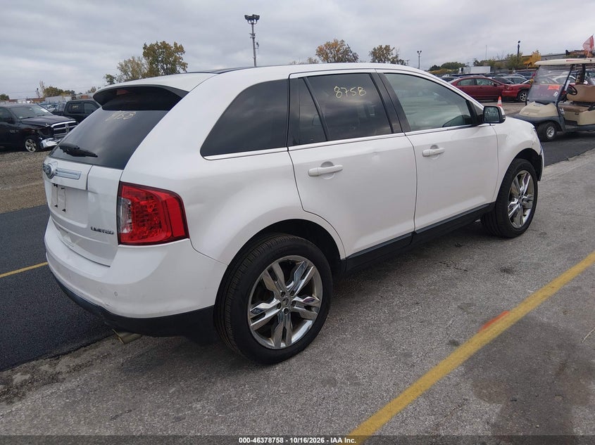 Vin: 2fmdk3kc6dbc95576, lot: 46879104, ford edge limited 20134