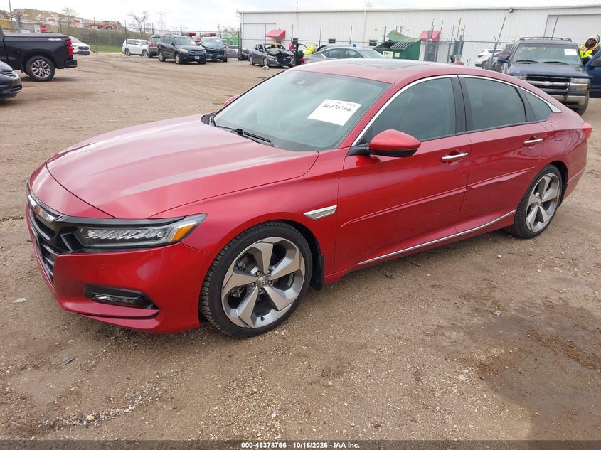 2018 Honda Accord Touring, Right Side, IAAI, VIN 1HGCV1F98JA004076 — photo 2