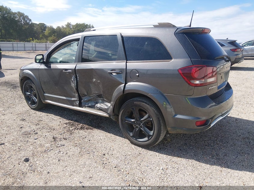 Vin: 3c4pdcgb3lt271279, lot: 46879231, dodge journey crossroad 20203