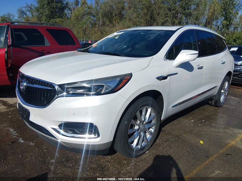 Vin: 5gaerckw0jj166515, lot: 46879236, buick enclave premium 20182