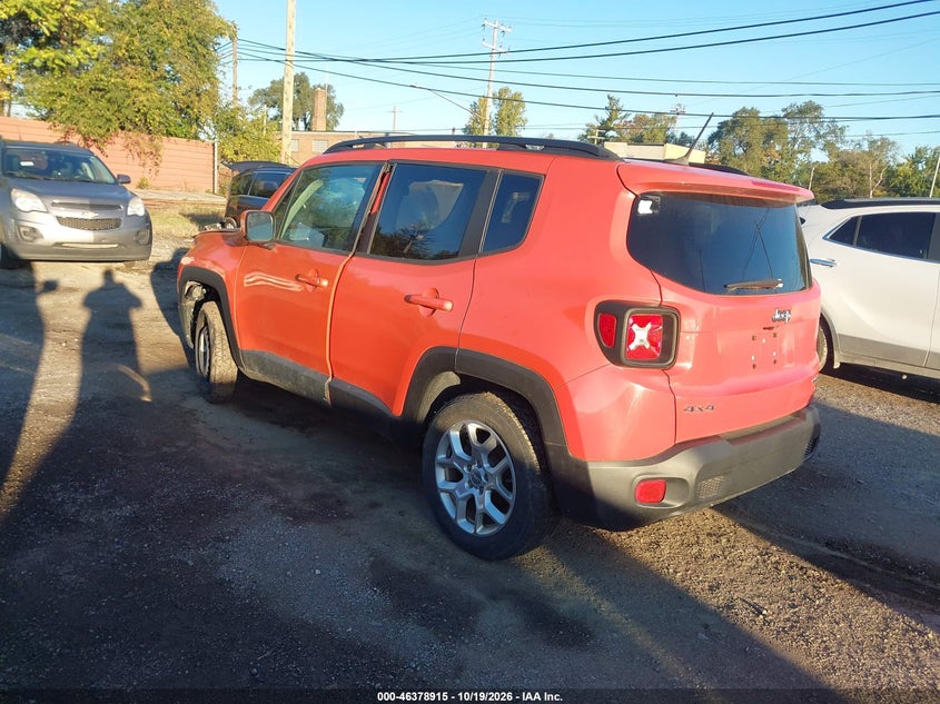 2017 JEEP RENEGADE LATITUDE 4X4 · Фото 3