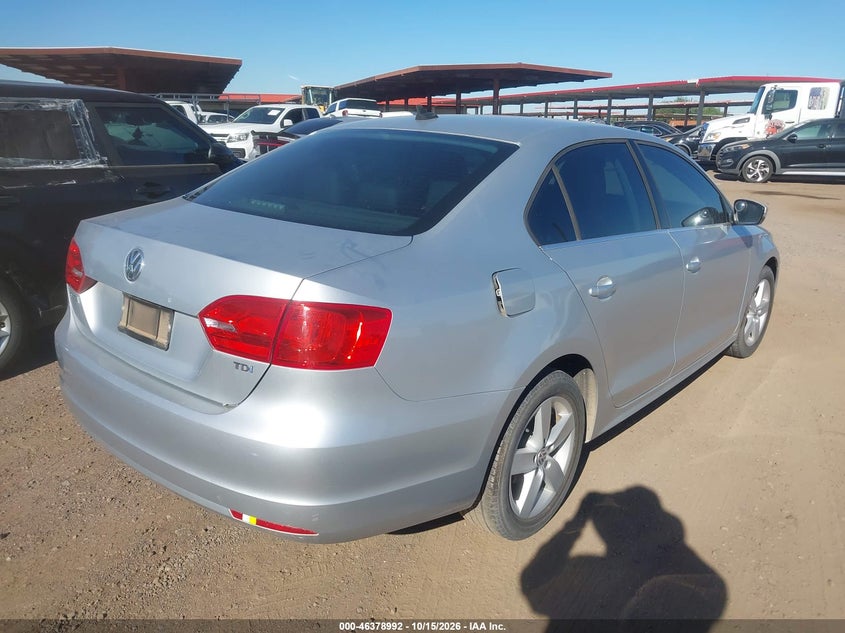 Vin: 3vwll7aj6dm428272, lot: 46879338, volkswagen jetta 2.0l tdi 20134