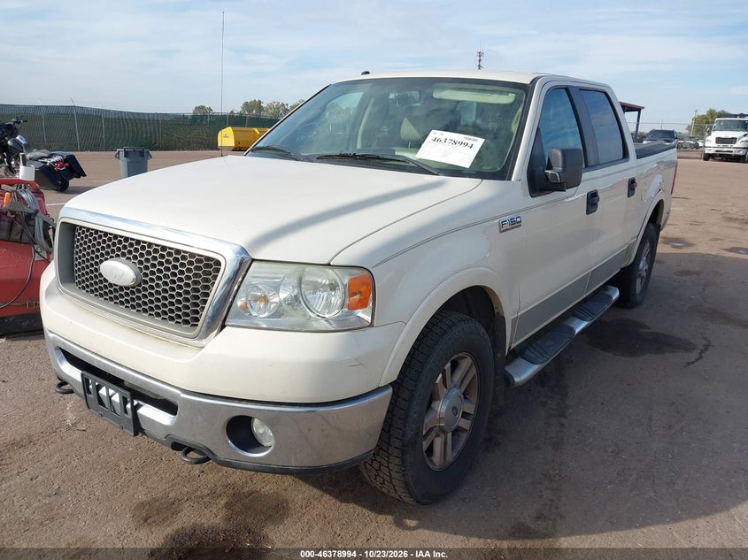 2007 Ford F150 Supercrew, Normal Wear & Tear, IAAI, VIN 1FTPW14V77FB41020 — photo 2
