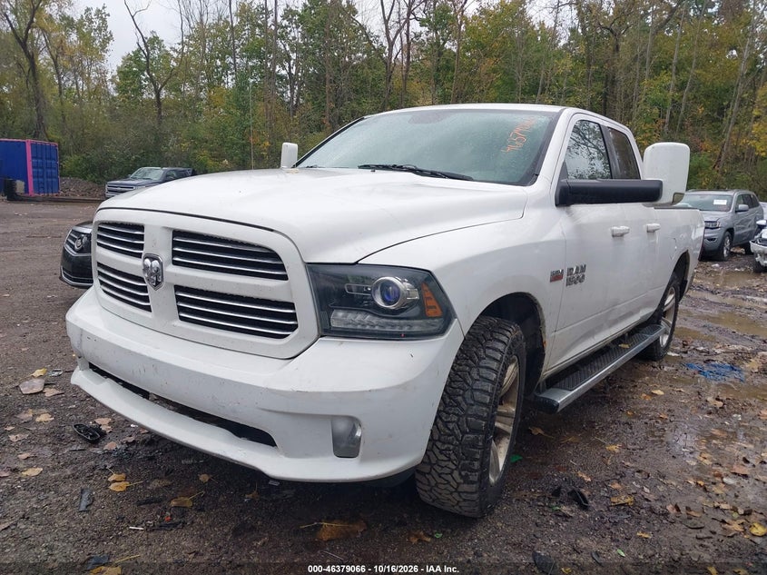Vin: 1c6rr7ht1es104455, lot: 46879412, ram 1500 sport 20142