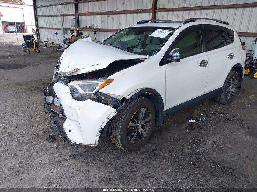 2017 Toyota Rav4 Xle, Front End, IAAI, VIN JTMWFREVXHJ721093 — photo 2