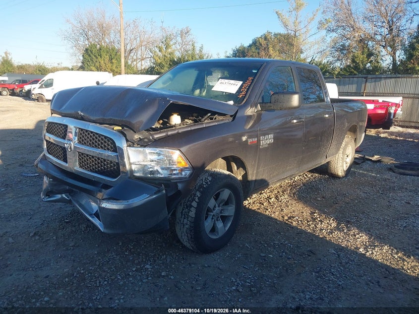 Vin: 1c6rr7tt2ks626174, lot: 46879450, ram 1500 classic slt  4x4 6'4 box 20192