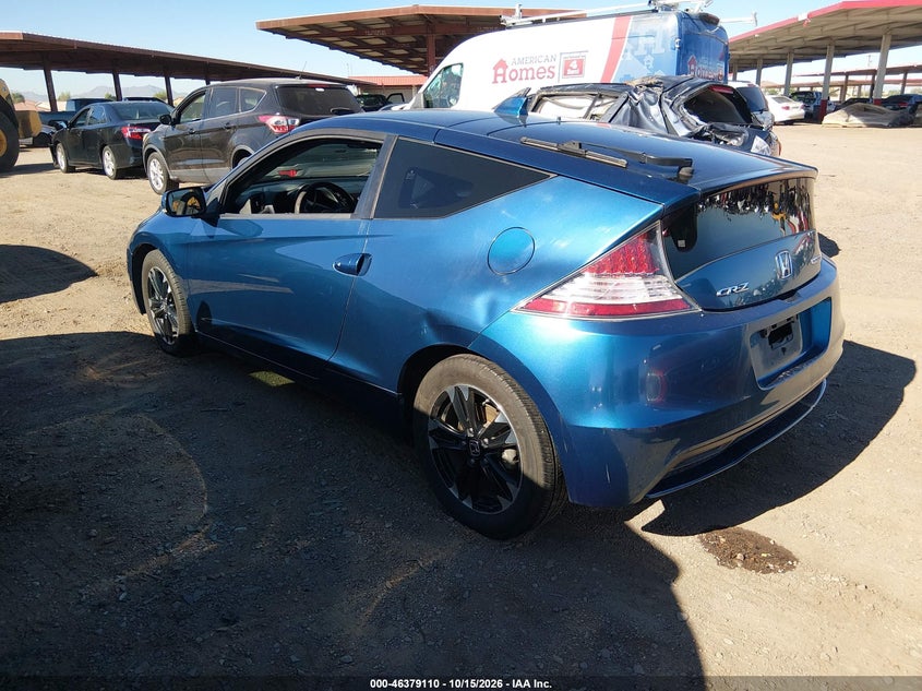 Vin: jhmzf1d48fs000798, lot: 46879456, honda cr-z 20153