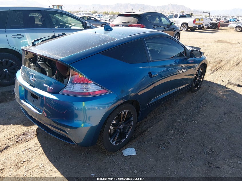 Vin: jhmzf1d48fs000798, lot: 46879456, honda cr-z 20154