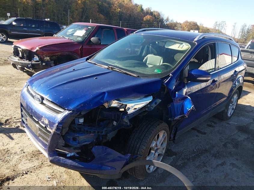 Vin: 1fmcu9j98gua92489, lot: 46879565, ford escape titanium 20162