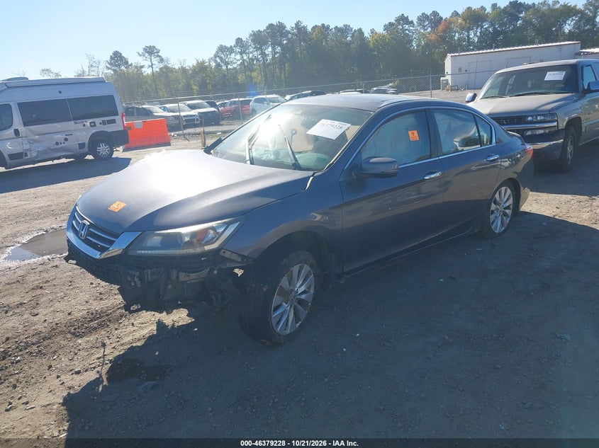 Vin: 1hgcr2f89ea222051, lot: 46879574, honda accord ex-l 20142