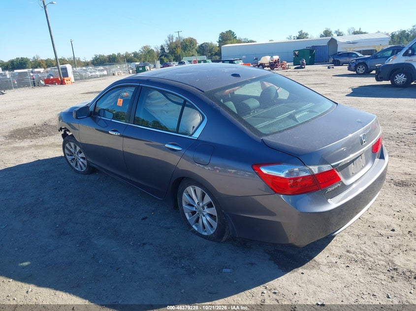 Vin: 1hgcr2f89ea222051, lot: 46879574, honda accord ex-l 20143