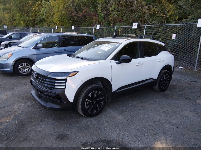 Vin: 3n8ap6cb5tl316263, lot: 46879608, nissan kicks sv 20262