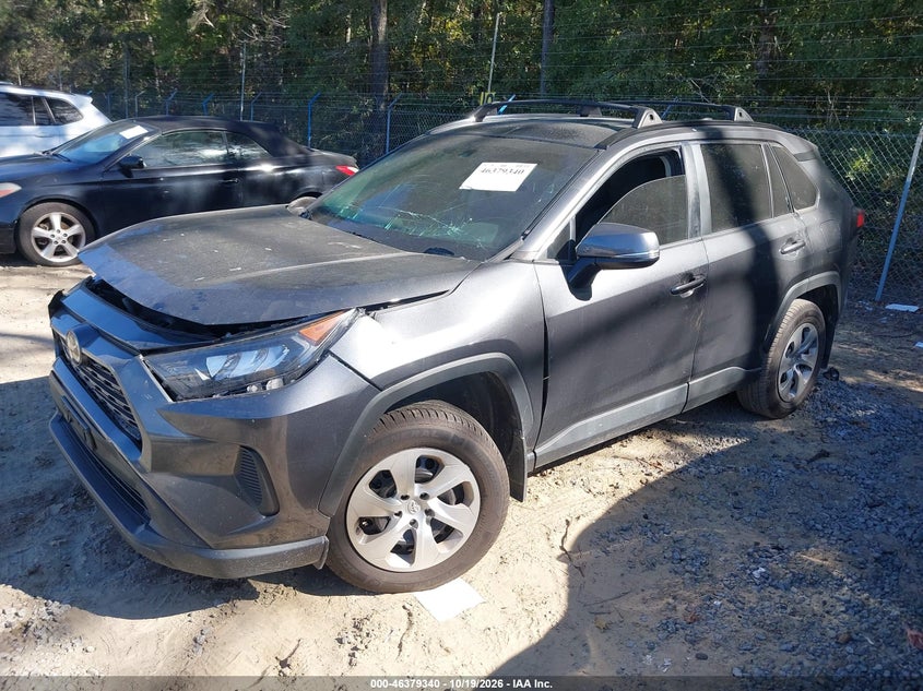 Vin: 2t3g1rfv7mc191437, lot: 46879686, toyota rav4 le 20212