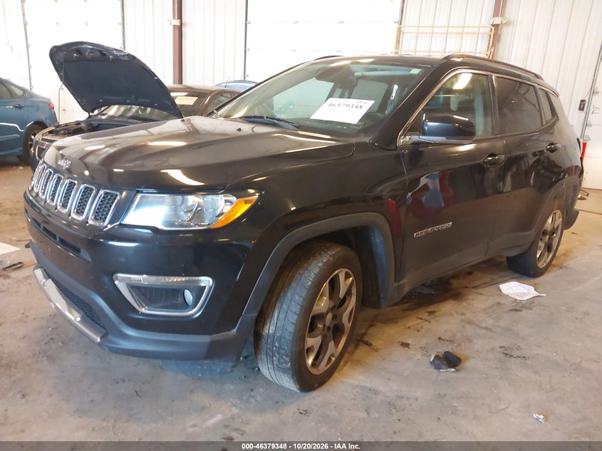 Vin: 3c4njdcb3jt360438, lot: 46879694, jeep compass limited 4x4 20182