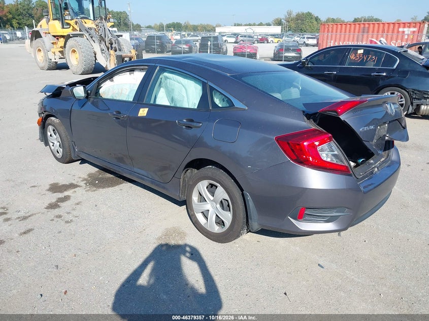 Vin: 2hgfc2f5xgh515854, lot: 46879703, honda civic lx 20163