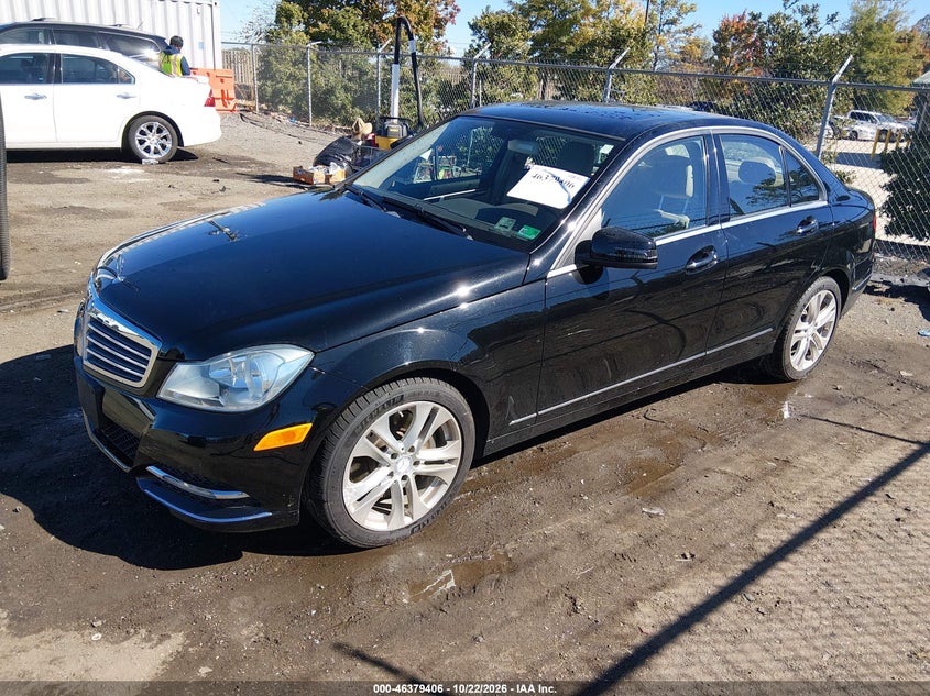 Vin: wddgf8abxer310502, lot: 46879752, mercedes-benz c 300 luxury 4matic 20142