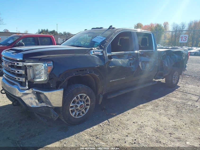 Vin: 1gt19mey6mf186727, lot: 46879754, gmc sierra 2500hd sle 20212