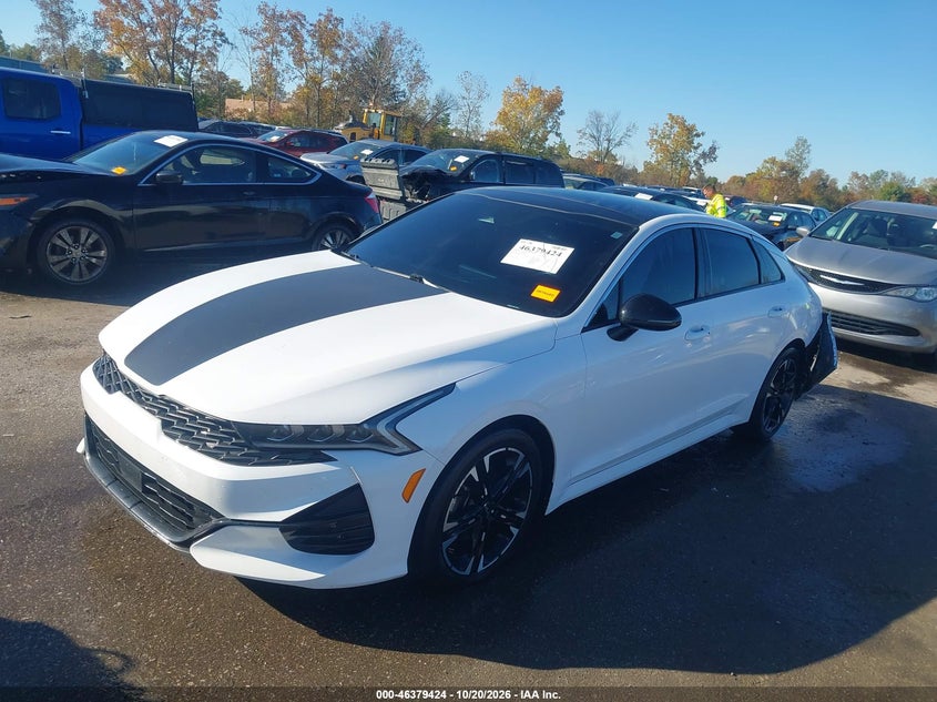 2023 Kia K5 Gt-Line, Rear, IAAI, VIN 5XXG64J25PG173302 — photo 2