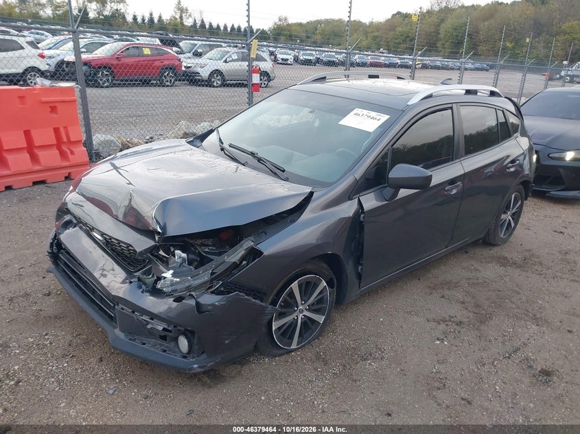 Vin: 4s3gtad61l3711803, lot: 46879810, subaru impreza premium 5-door 20202
