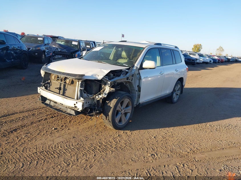 Vin: 5tddk3eh1cs108785, lot: 46879861, toyota highlander limited v6 20122
