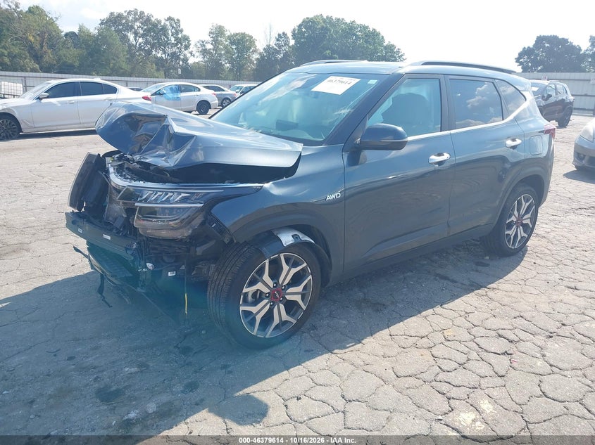 Vin: kndetca27p7433671, lot: 46879960, kia seltos sx turbo 20232