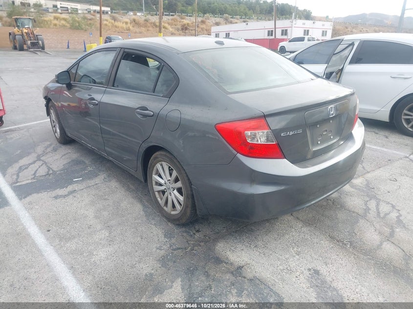 Vin: 2hgfb2f98ch548108, lot: 46879992, honda civic ex-l 20123