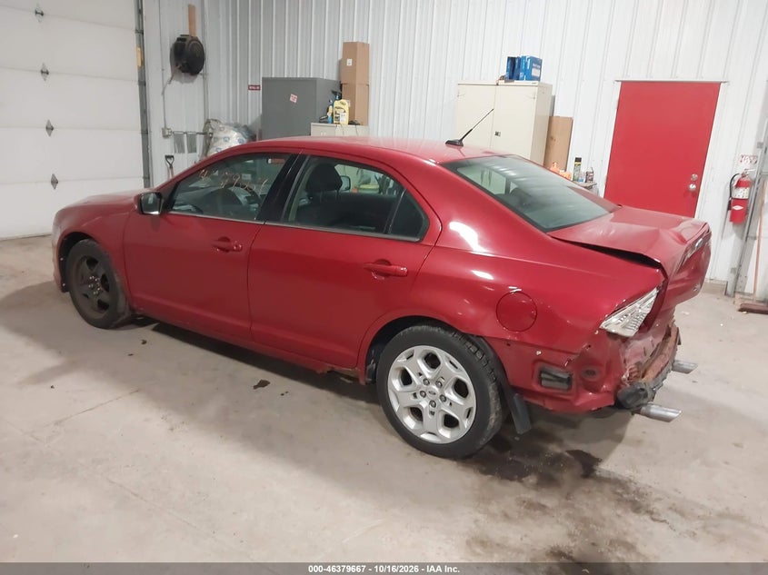 Vin: 3fahp0hg7ar303316, lot: 46880013, ford fusion se 20103