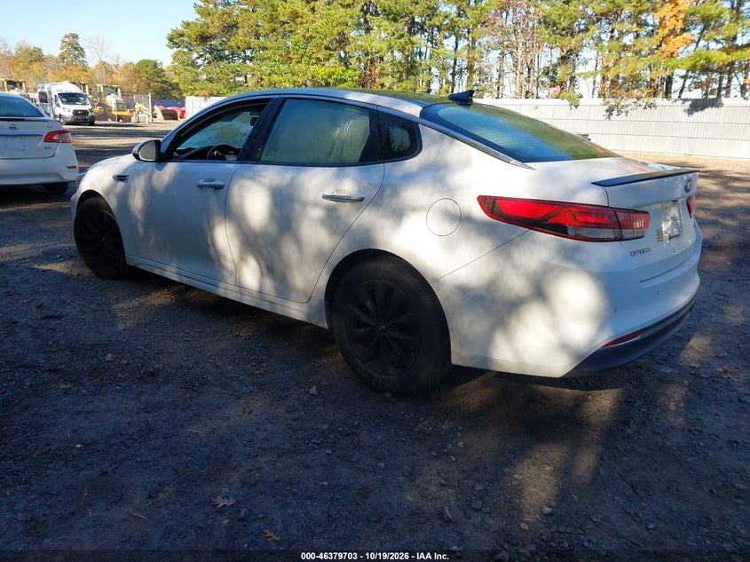 Vin: 5xxgt4l36jg240866, lot: 46880049, kia optima s 20183