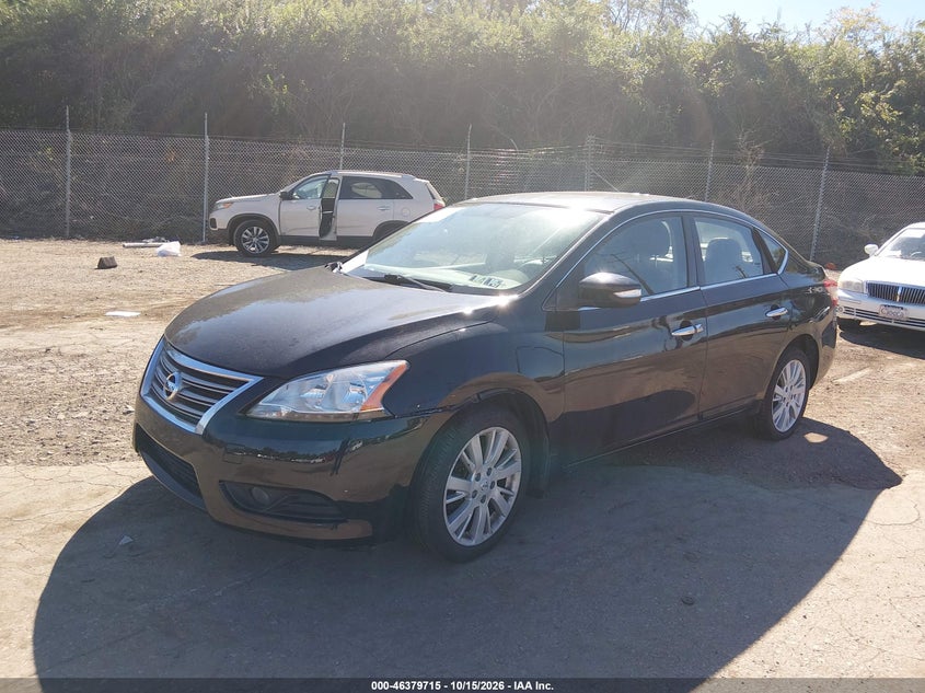 2015 Nissan Sentra Sl, Звичайний знос, IAAI, VIN 3N1AB7AP0FY304966 — фото 2