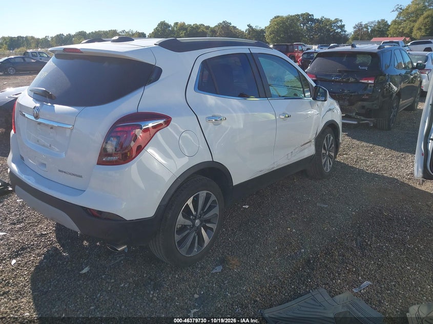 Vin: kl4cjasb2mb356789, lot: 46880075, buick encore fwd preferred 20214