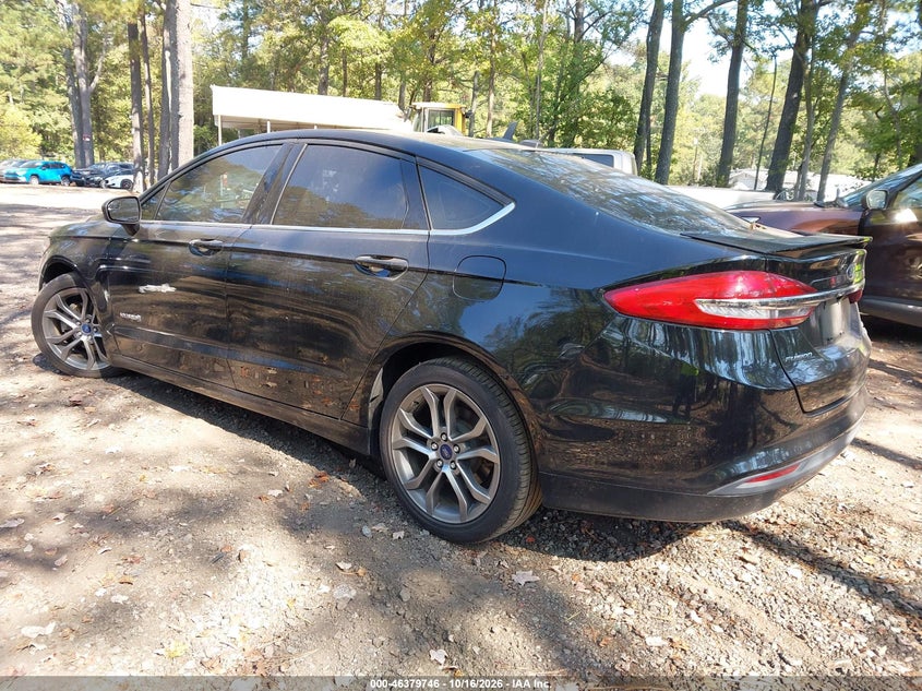 Vin: 3fa6p0lu9hr344061, lot: 46880092, ford fusion hybrid se 20173