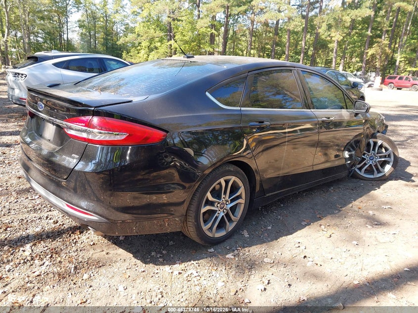 Vin: 3fa6p0lu9hr344061, lot: 46880092, ford fusion hybrid se 20174