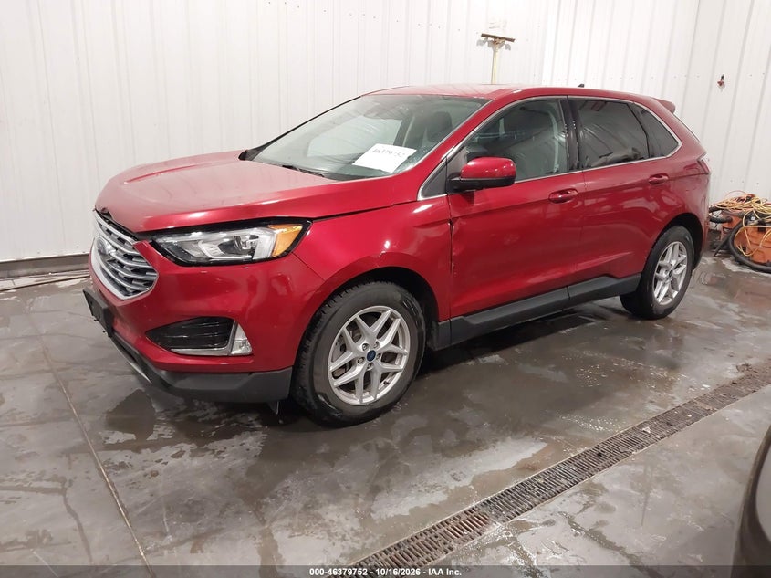 Vin: 2fmpk4j91mba05561, lot: 46880098, ford edge sel 20212