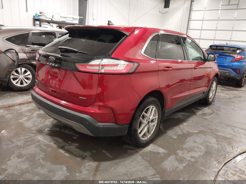 Vin: 2fmpk4j91mba05561, lot: 46880098, ford edge sel 20214